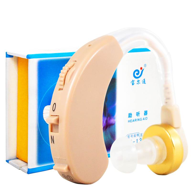 樂(lè)康醫(yī)療器械_廣東寶爾通助聽器耳背式 F-138